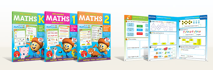ABC Mathseeds Essential Maths Skills Workbooks for back-to-school