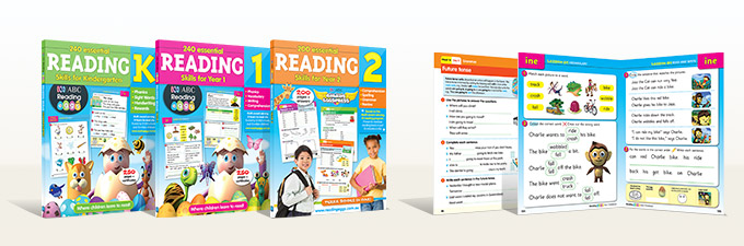 ABC Reading Eggs Essential Reading Skills Workbooks for back-to-school
