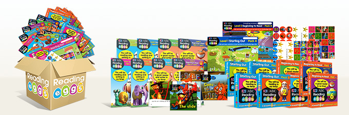 ABC Reading Eggs Mega Book Pack for back-to-school