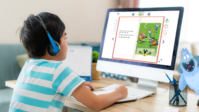 the ABC Reading Eggs online library includes back-to-school read alouds and over 4,000 e-books for children