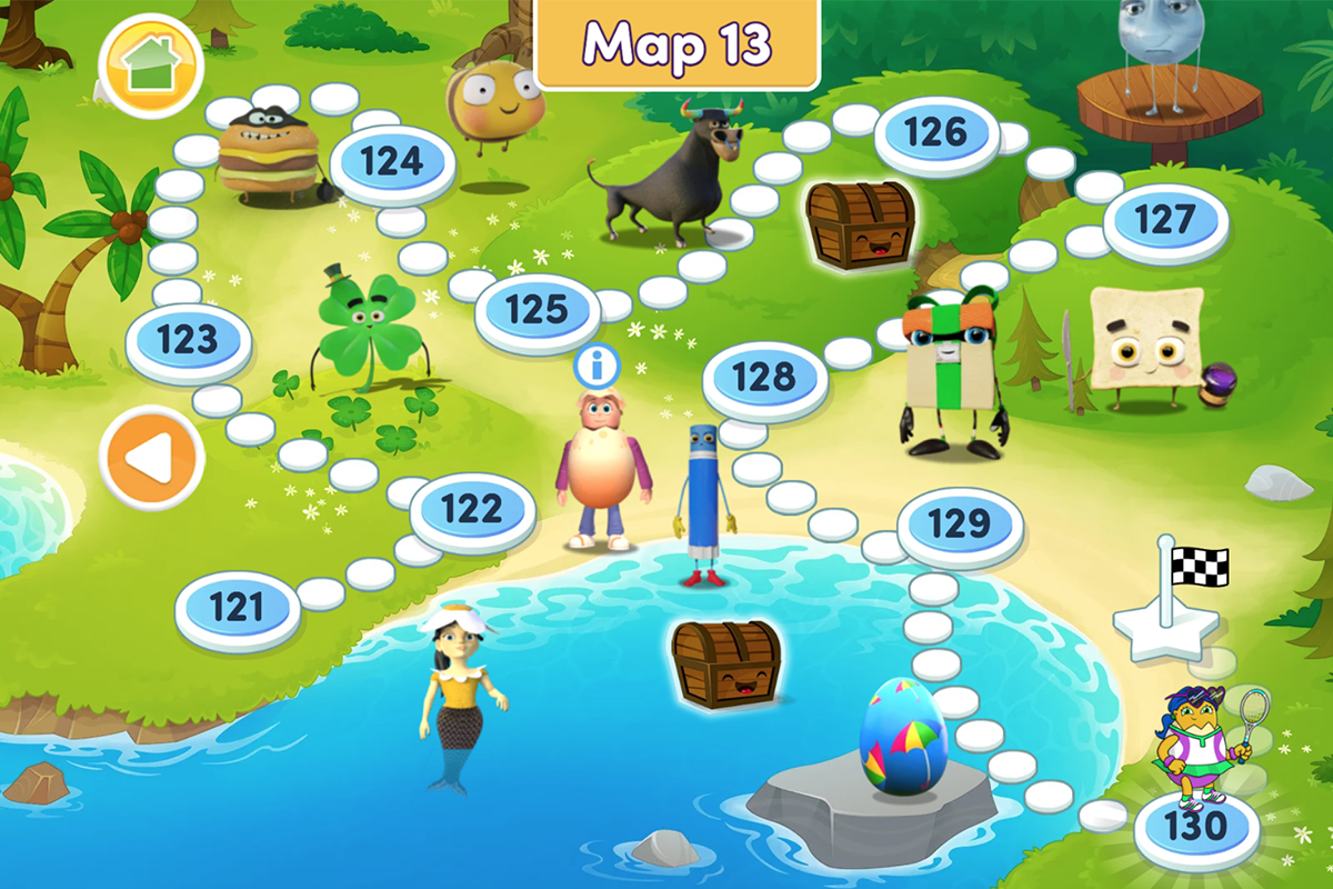 ABC Reading Eggs Map 13